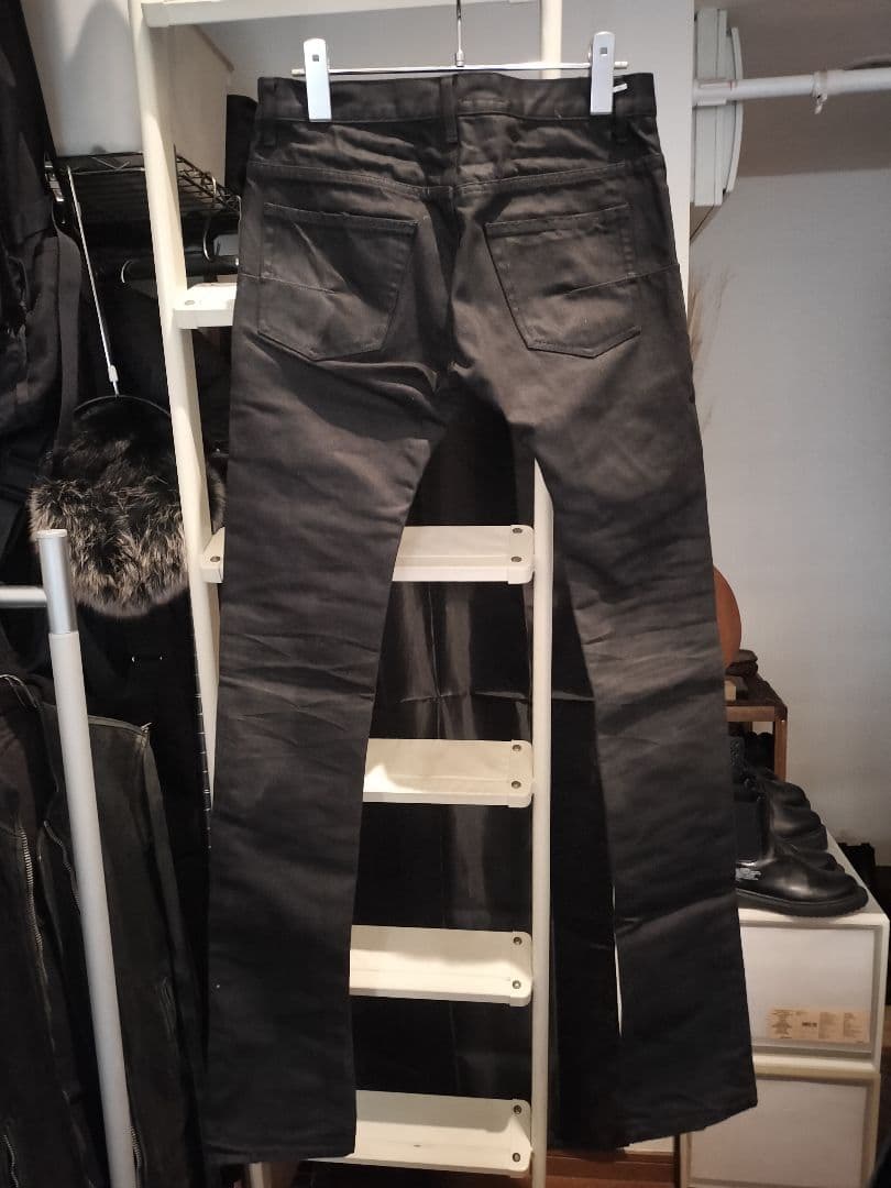 せ Dior Homme グラファイトコーティングデニム 路面店限定