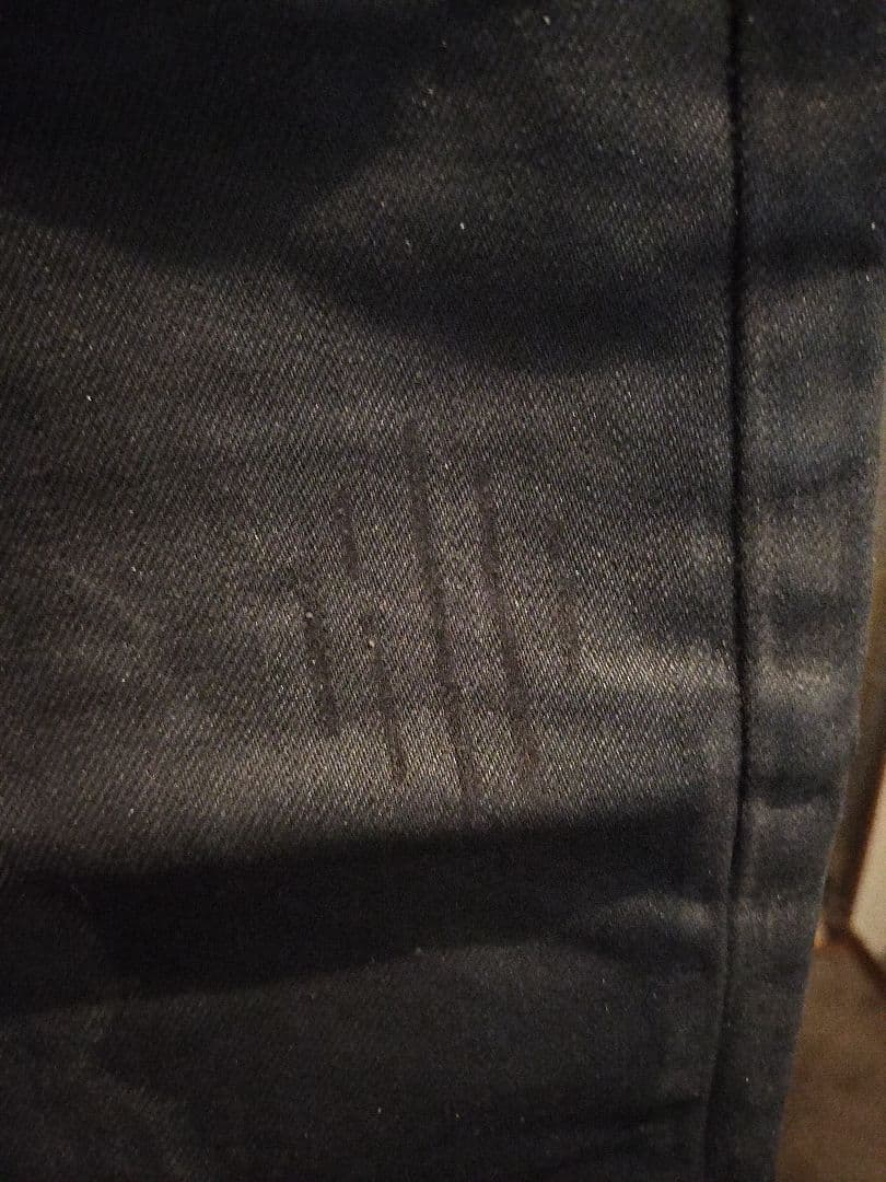 せ Dior Homme グラファイトコーティングデニム 路面店限定