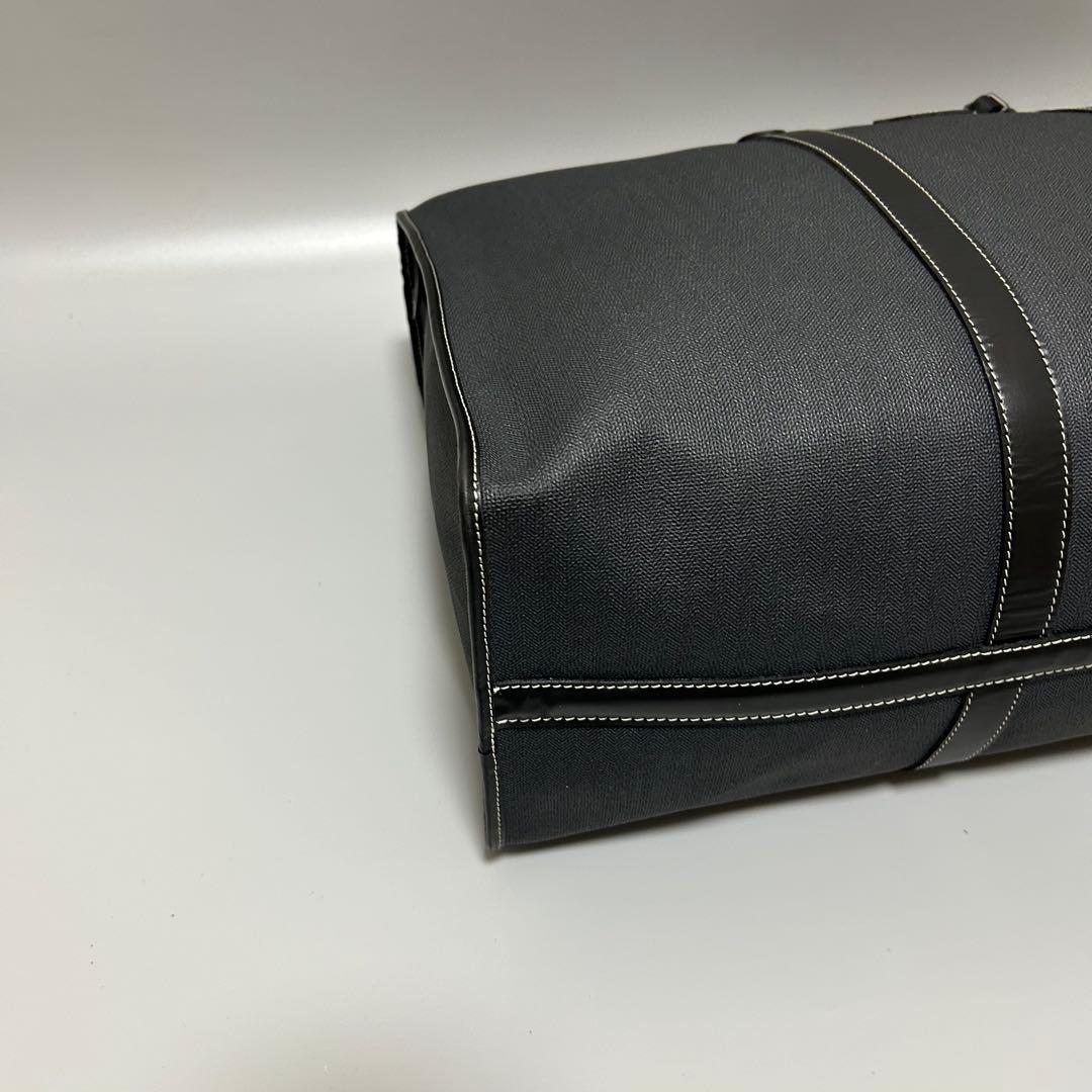 dunhillダンヒル ボストンバッグ ハンドバッグ トラベルバッグ ブラック