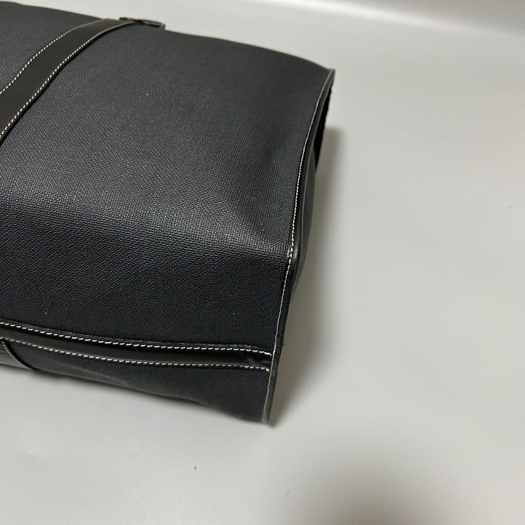 dunhillダンヒル ボストンバッグ ハンドバッグ トラベルバッグ ブラック