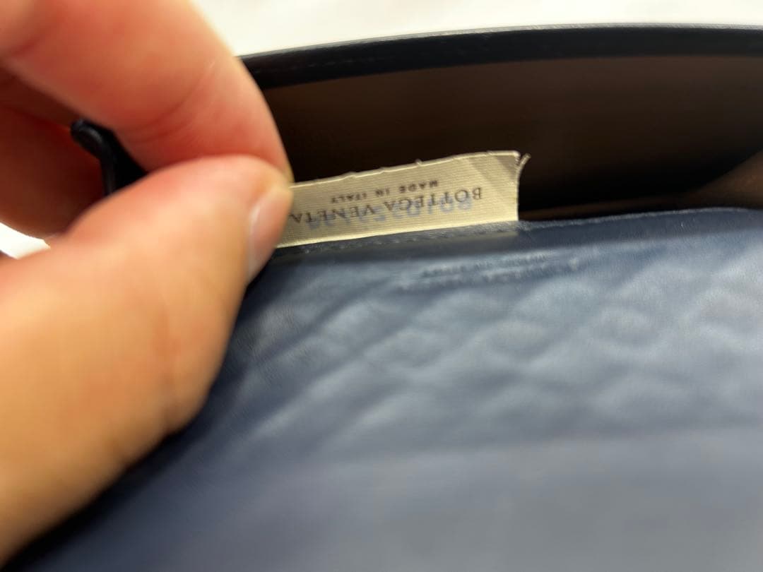 【BOTTEGA VENETA】編み込みレザー名刺入れ