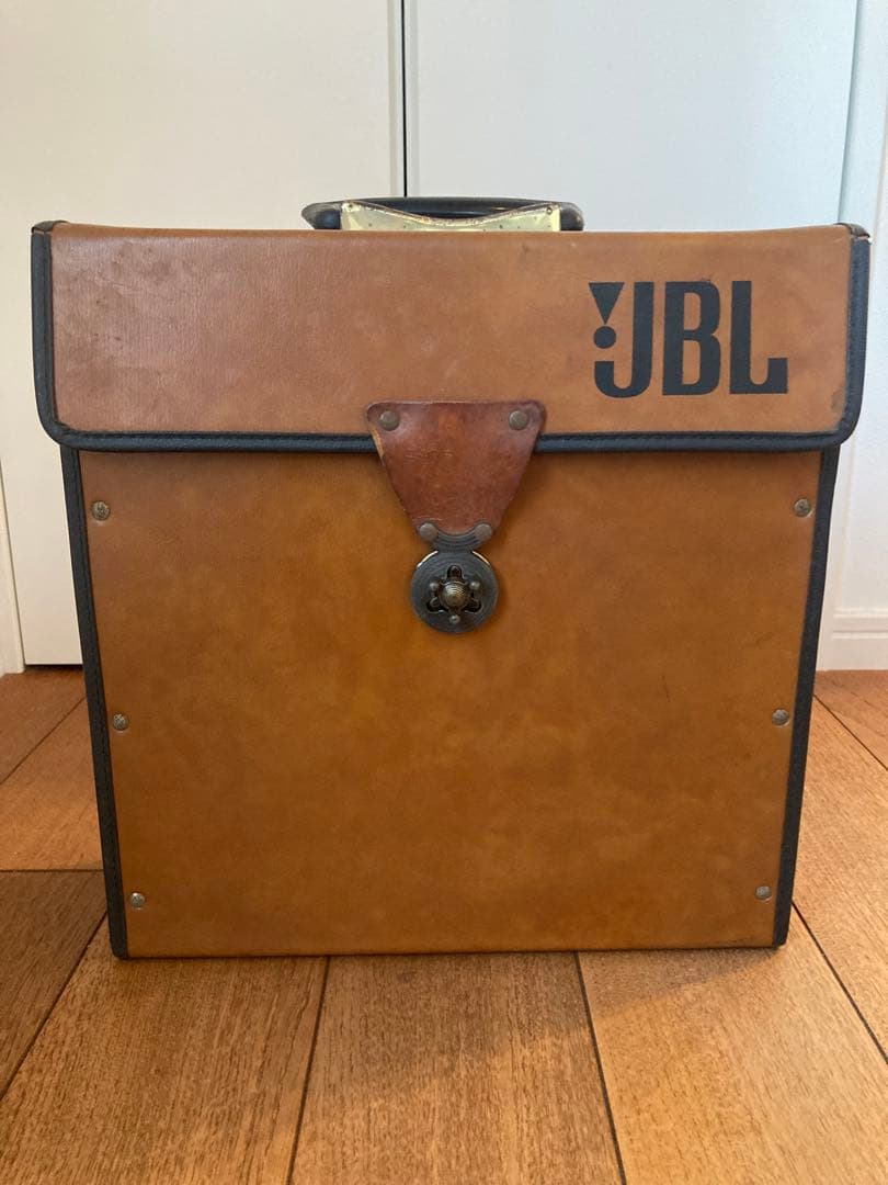 JBL レコードケース　本革