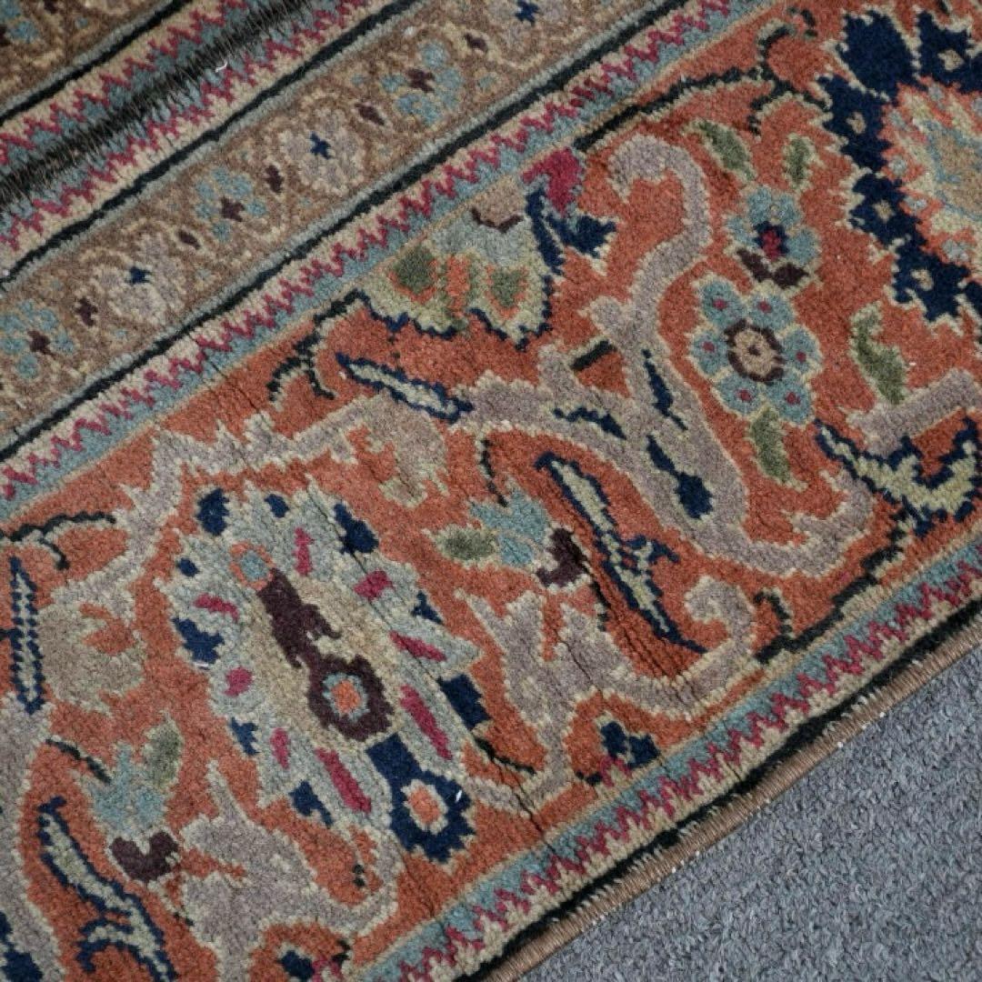 パッチワーク　ヴィンテージラグ　スモールラグ　トルコラグ