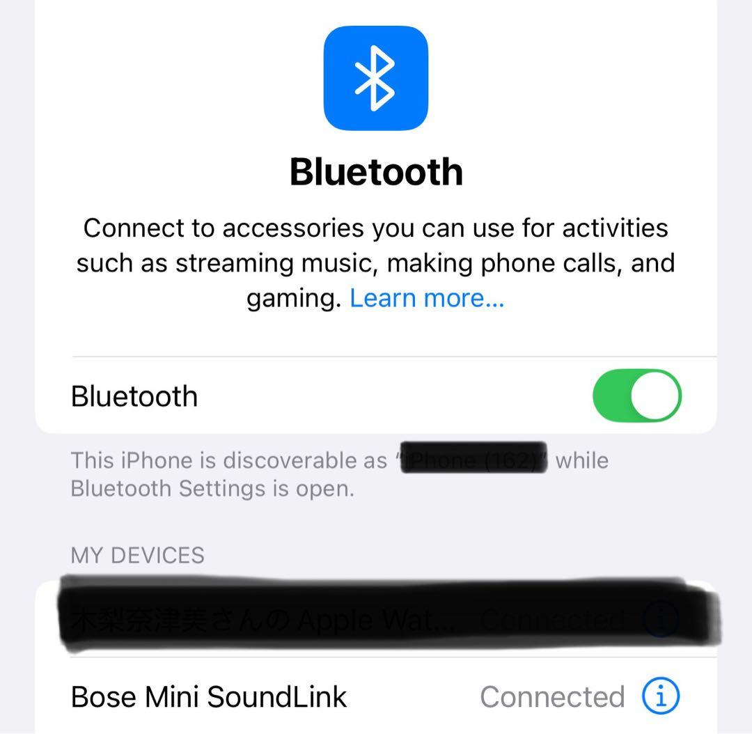 ts　Bose SoundLink Mini ワイヤレススピーカー