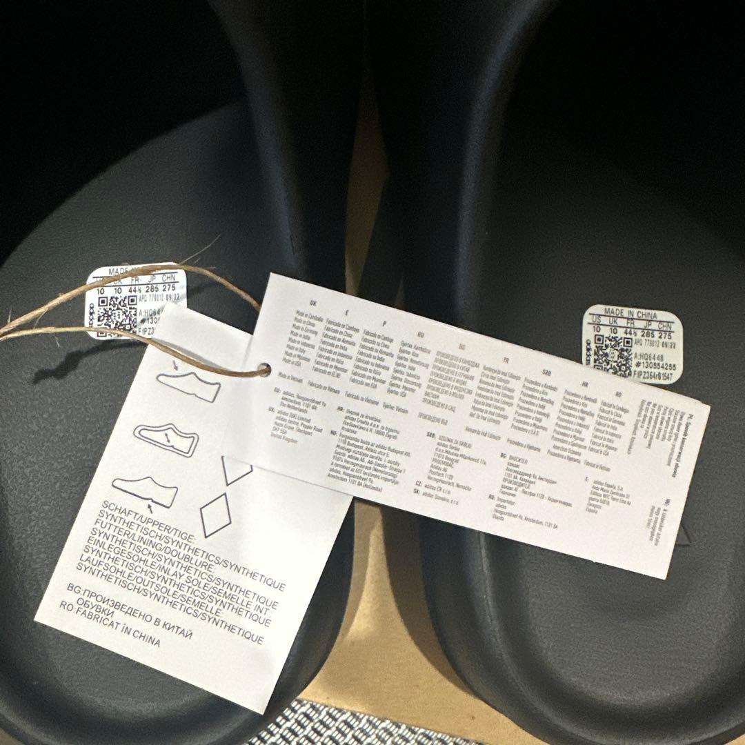 adidas YEEZY SLIDE “Onyx” ブラック 28.5cm