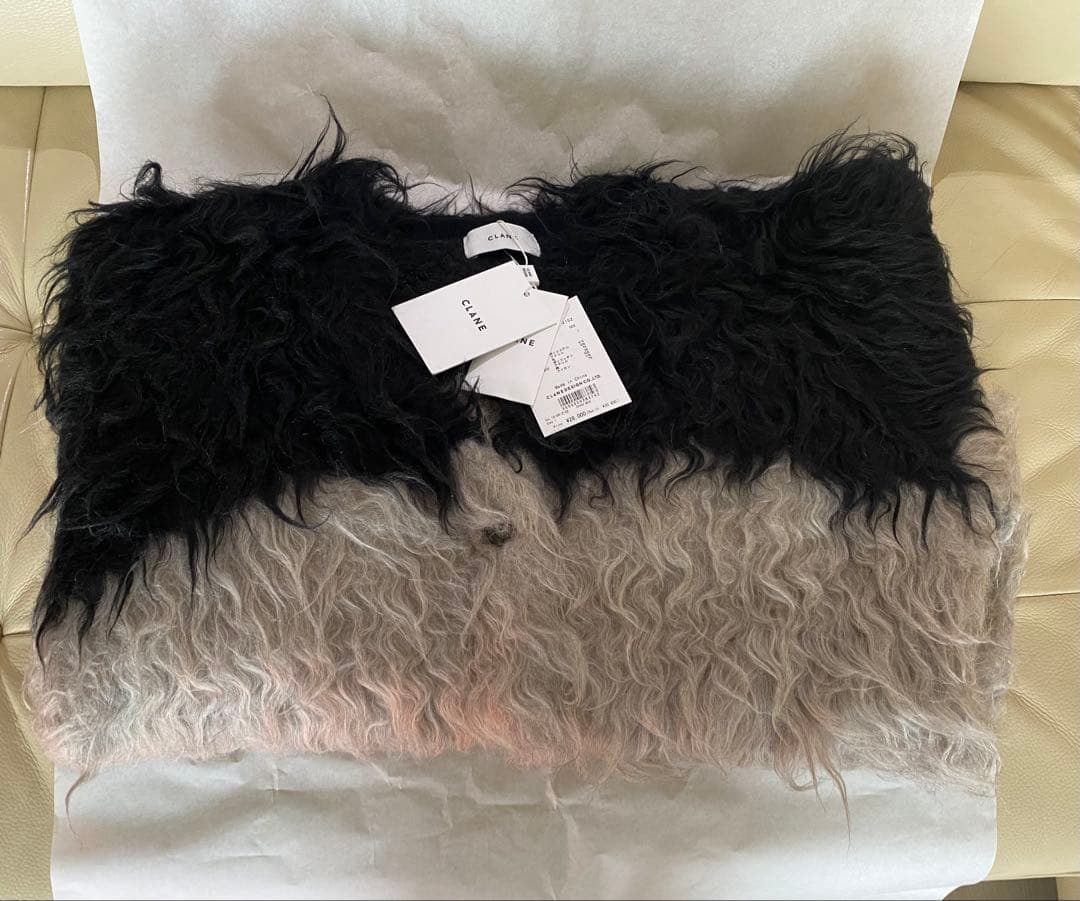 CLANE 新品・タグ付き SHAGGY KNIT CARDIGANサイズ1