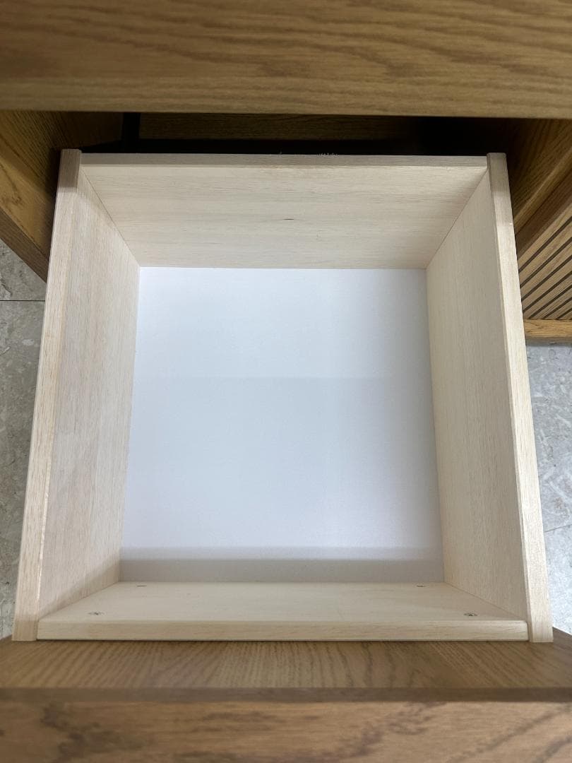 unico ウニコ DIFE キッチンカウンター レンジ台 W800 ブラウン