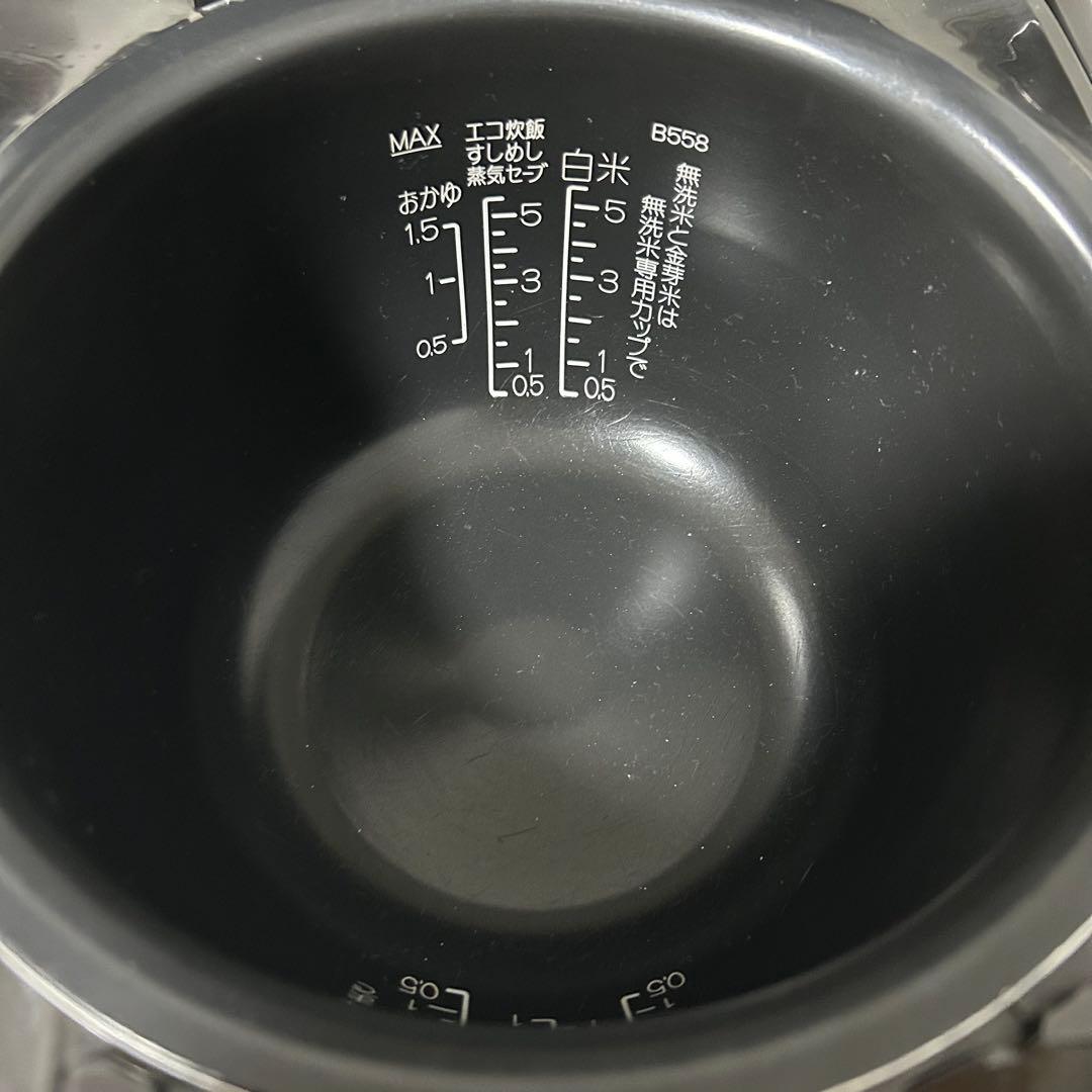 象印 圧力IH炊飯器 プラチナコート 豪炎 かまど釜 5.5合炊き 2019年製