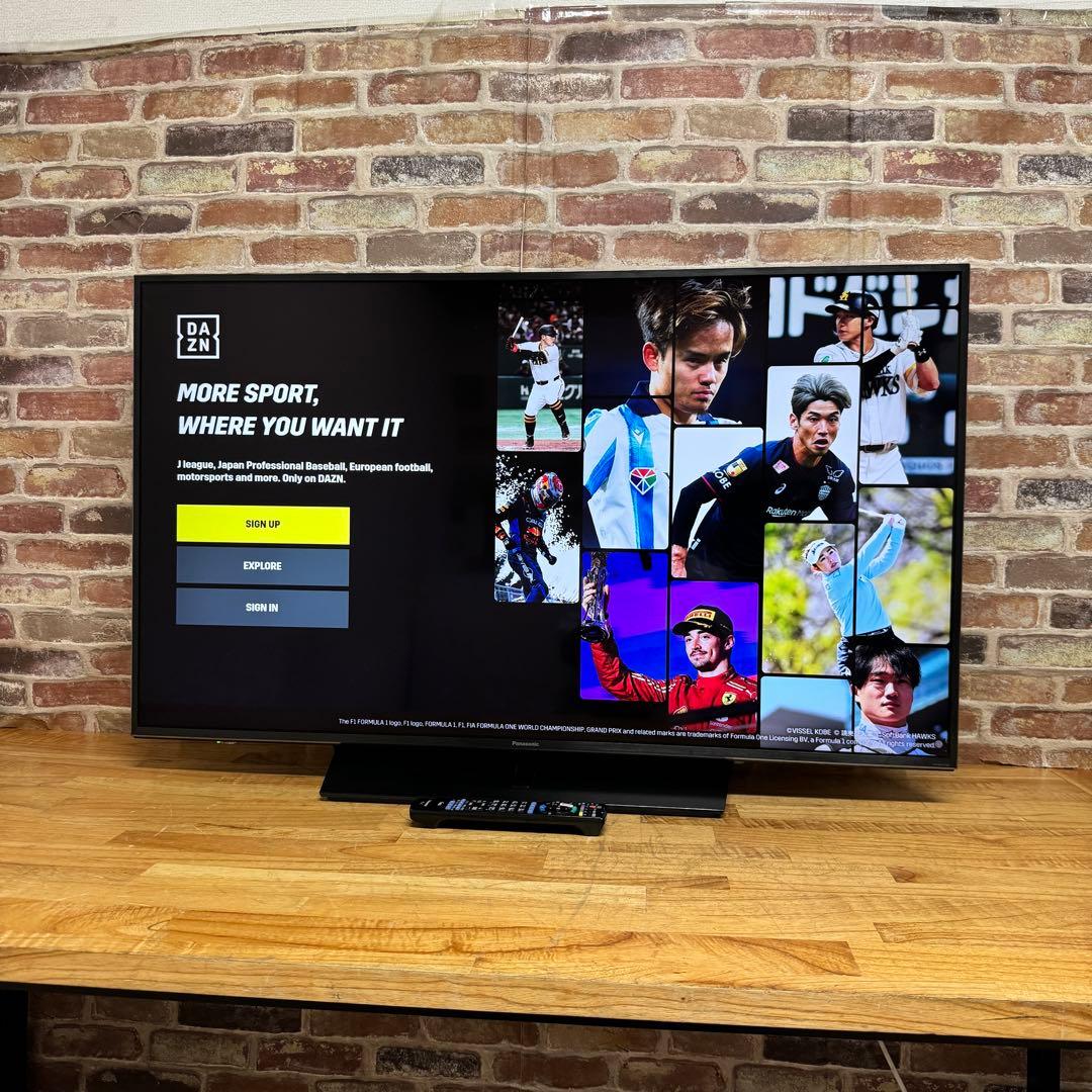 パナソニック 49V型 4K 液晶テレビ スマートビエラ TH-49HX850