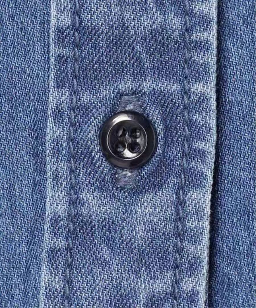 【未使用】ジャーナルスタンダードレリューム デニムフリルシャツ