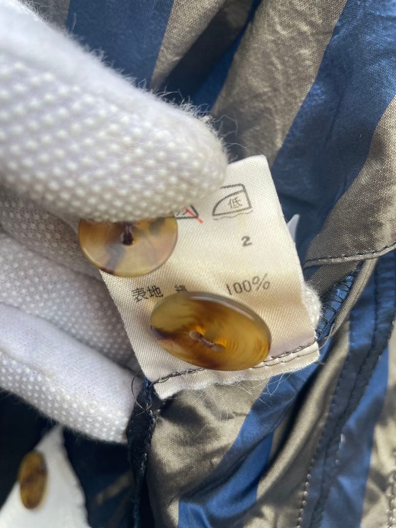 jean paul gaultierストライプダブルジャケット