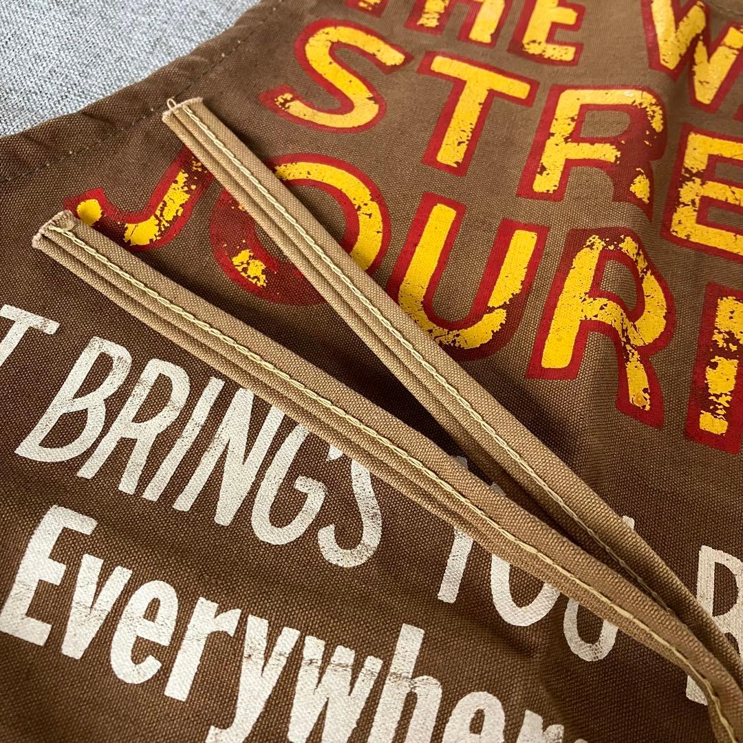 【希少】 40s 50s ニュースペーパー エプロン ビンテージ バッグ