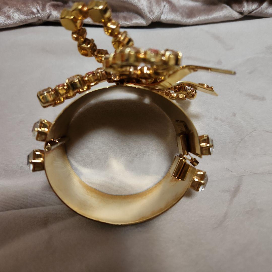 激レアロゴ入り☆ディースクエアード☆ビジューリボンバングル