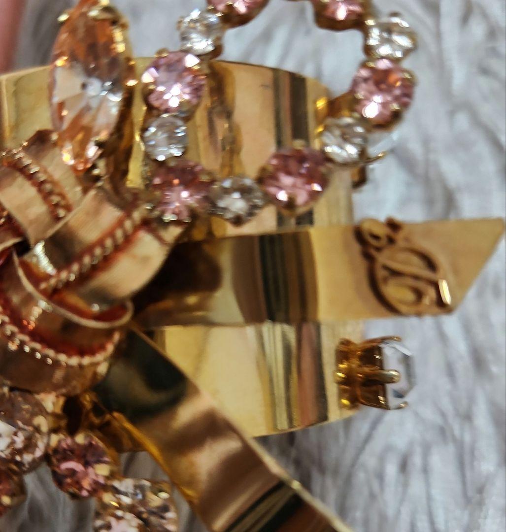 激レアロゴ入り☆ディースクエアード☆ビジューリボンバングル