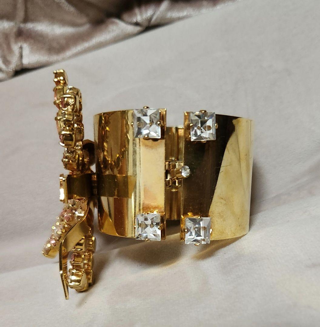 激レアロゴ入り☆ディースクエアード☆ビジューリボンバングル