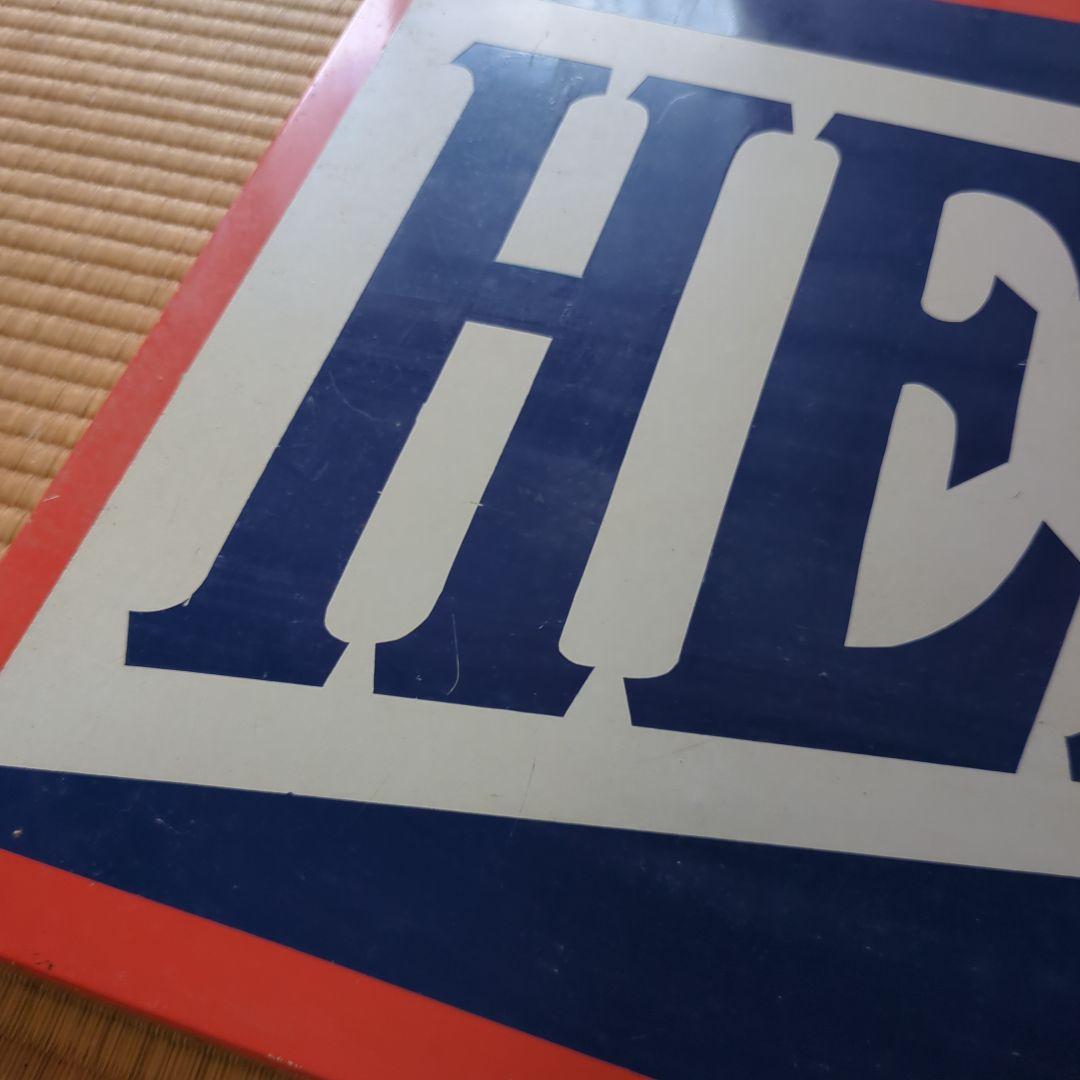 専用!!　ヘッドライト大型ブリキ看板　50年代復刻レプリカ?　ビンテージ