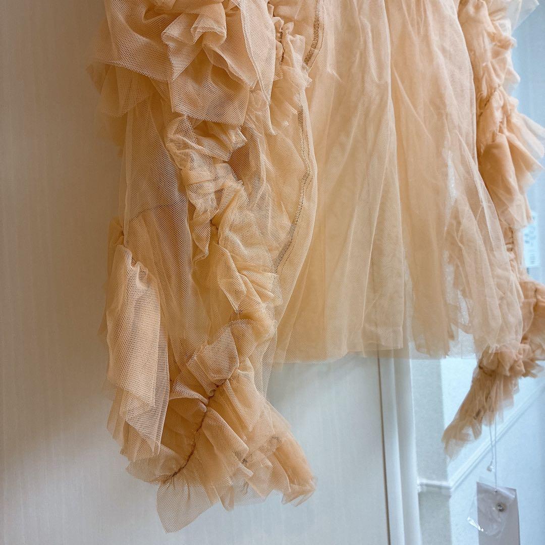 andresd デコラティブチュールトップス　結婚式　オケージョン　フリル
