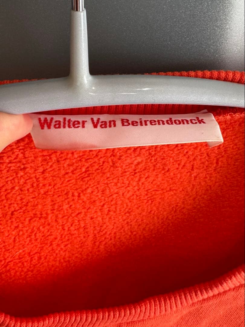 Walter Van Beirendonck オレンジ長袖Tシャツ
