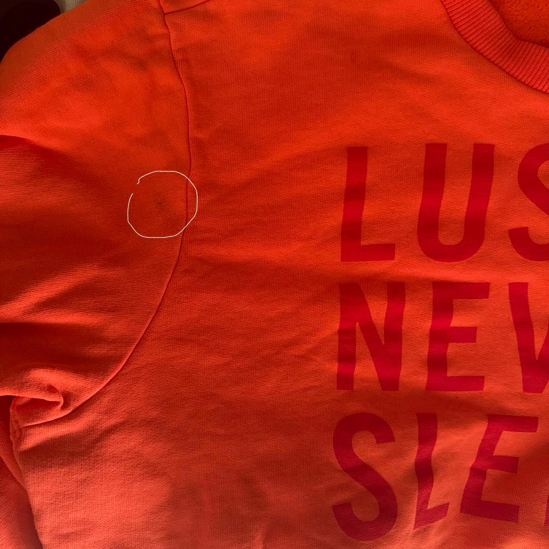 Walter Van Beirendonck オレンジ長袖Tシャツ