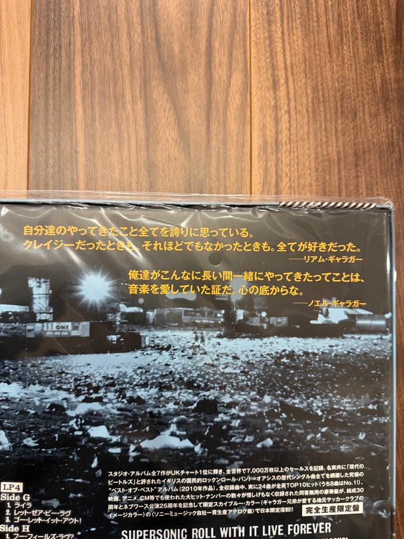 Oasis TIME FLIES... 1994-2009 未開封レコード