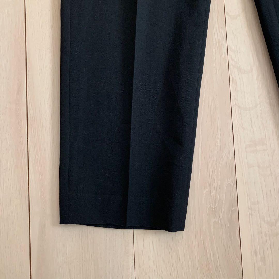 美品　コムデギャルソン　ウールスラックス　BLACK 2008年製　Ｓ