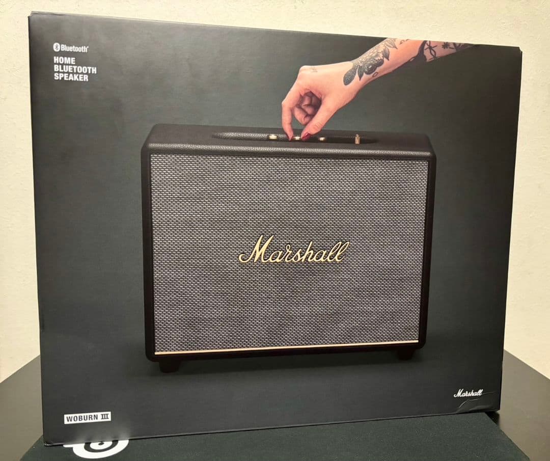 スピーカー・ウーファー Marshall Woburn III Black