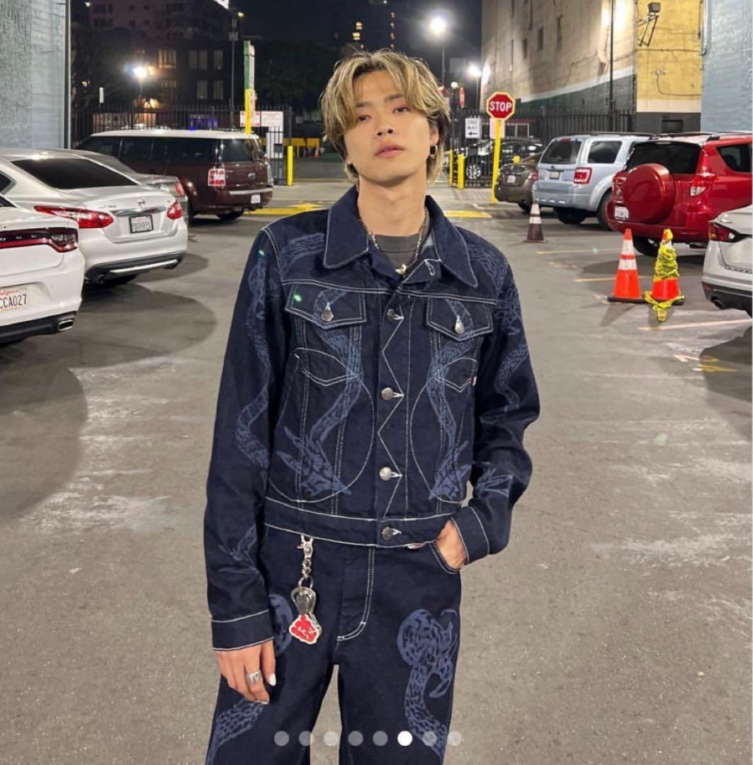 Charles Jeffrey LOVERBOY デニムジャケット Gジャン