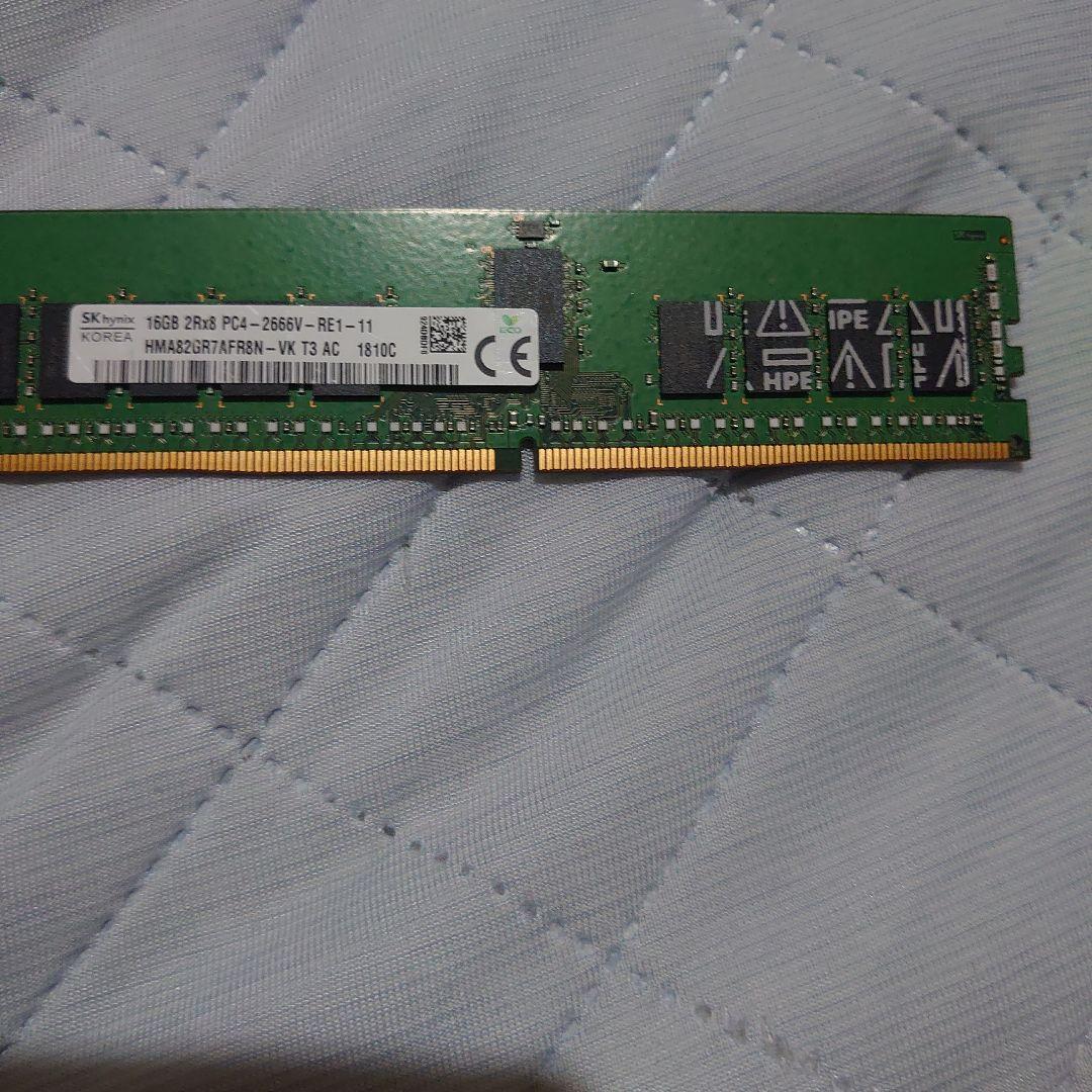 Sk製PC4メモリー１６ギガ1枚
