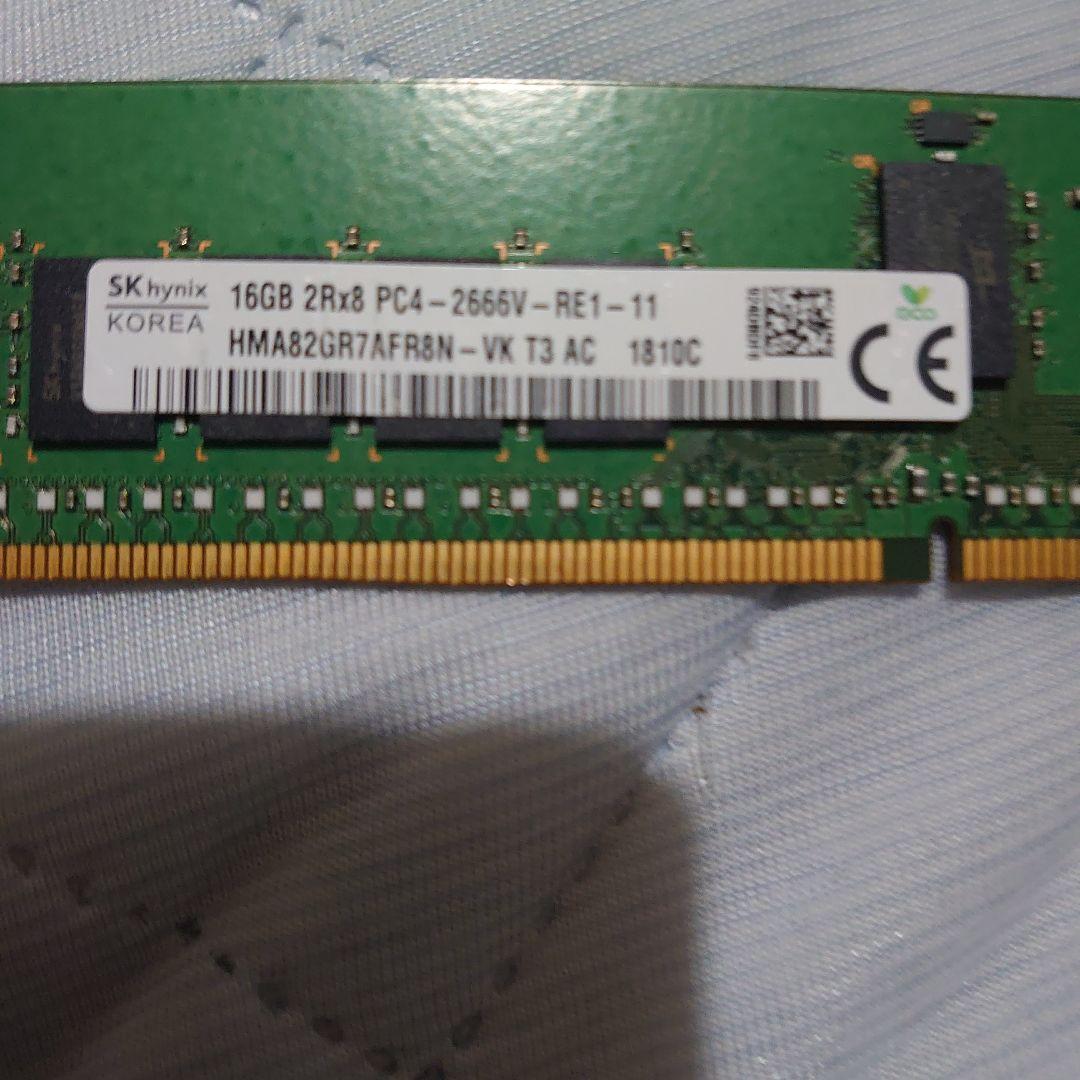 Sk製PC4メモリー１６ギガ1枚