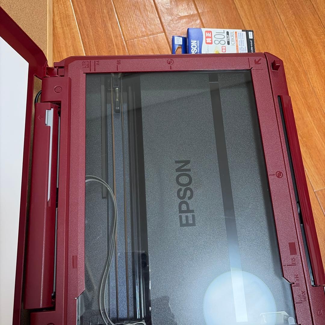 EP-808AR レッド インクジェットプリンター 本体