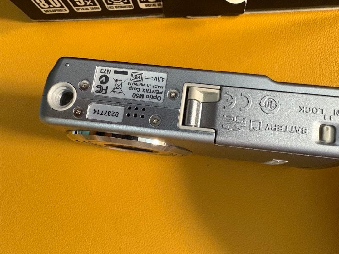 Pentax ペンタックス　Optio M50 デジカメ　CCD 箱美品　作例