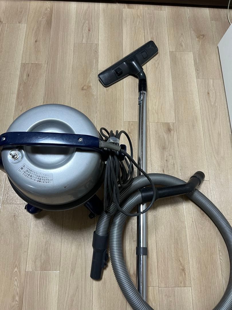 追*す様 380 強力掃除機 シルバー キャスター付き
