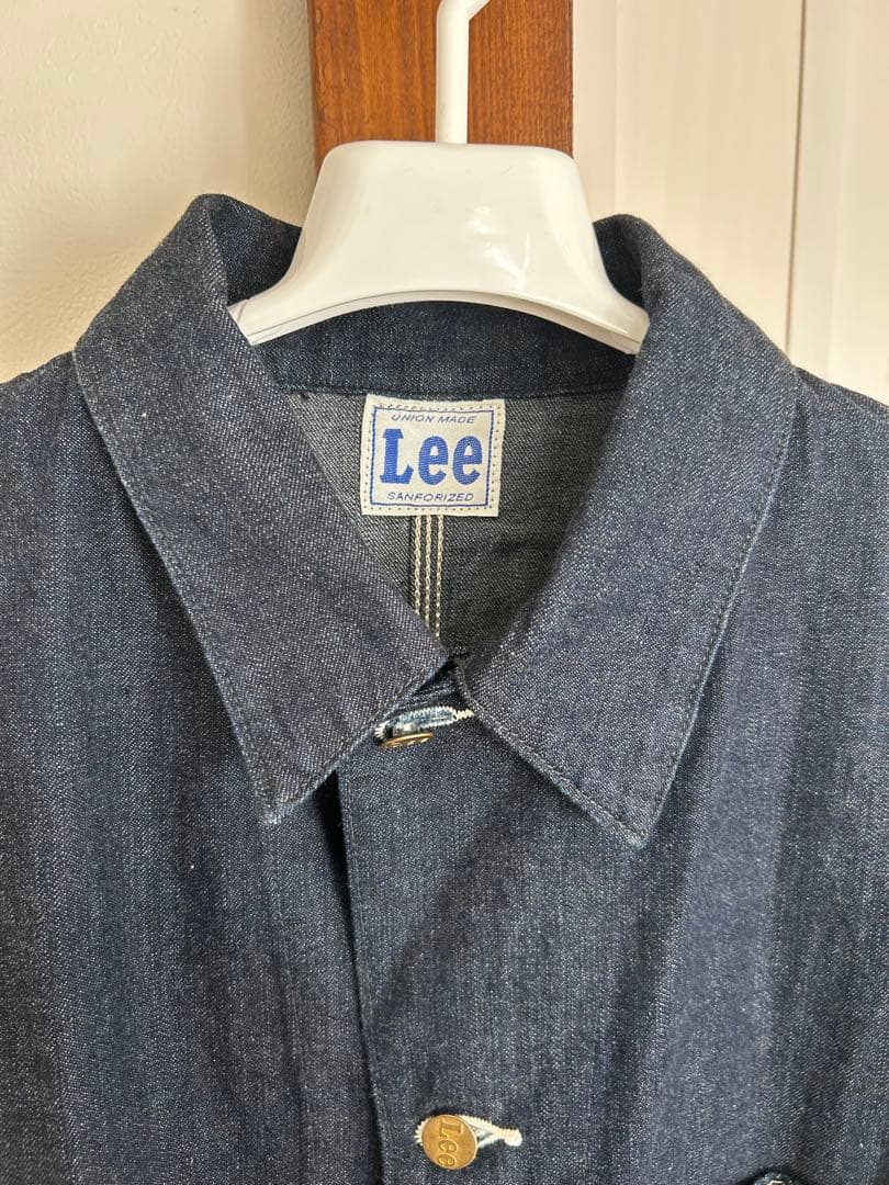 極美品　lee ダンガリーズ　カバーオール　ロコジャケット　Lサイズ