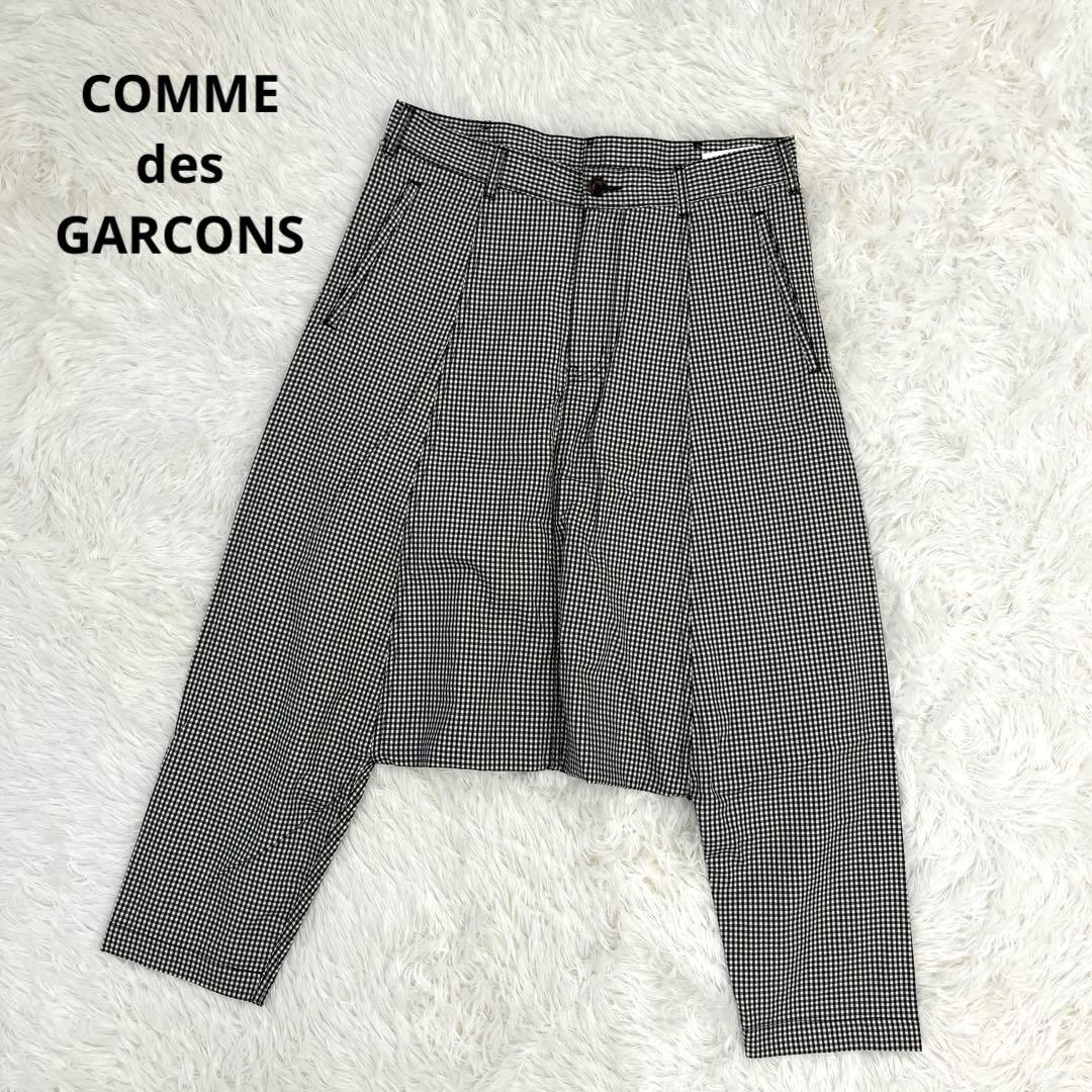 【美品】コムデギャルソン・サルエルパンツ・ペンギン・ギンガムチェック・10SS