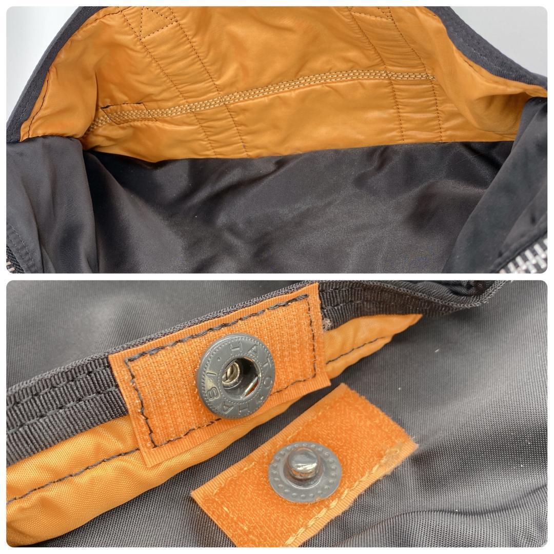 極美品 ポーター タンカー ミニボストン ドラム ロゴ綺麗