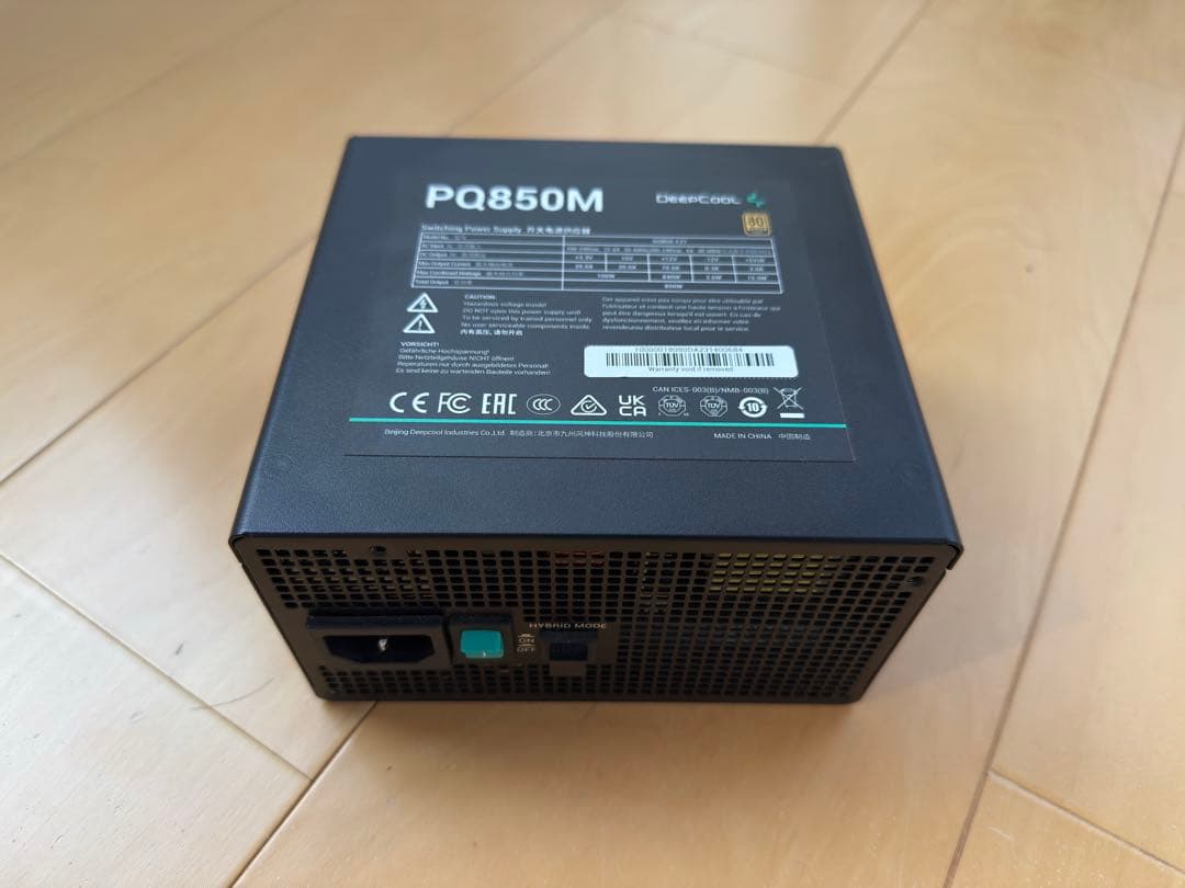 り*け様 PC電源 DeepCool PQ850M 850W