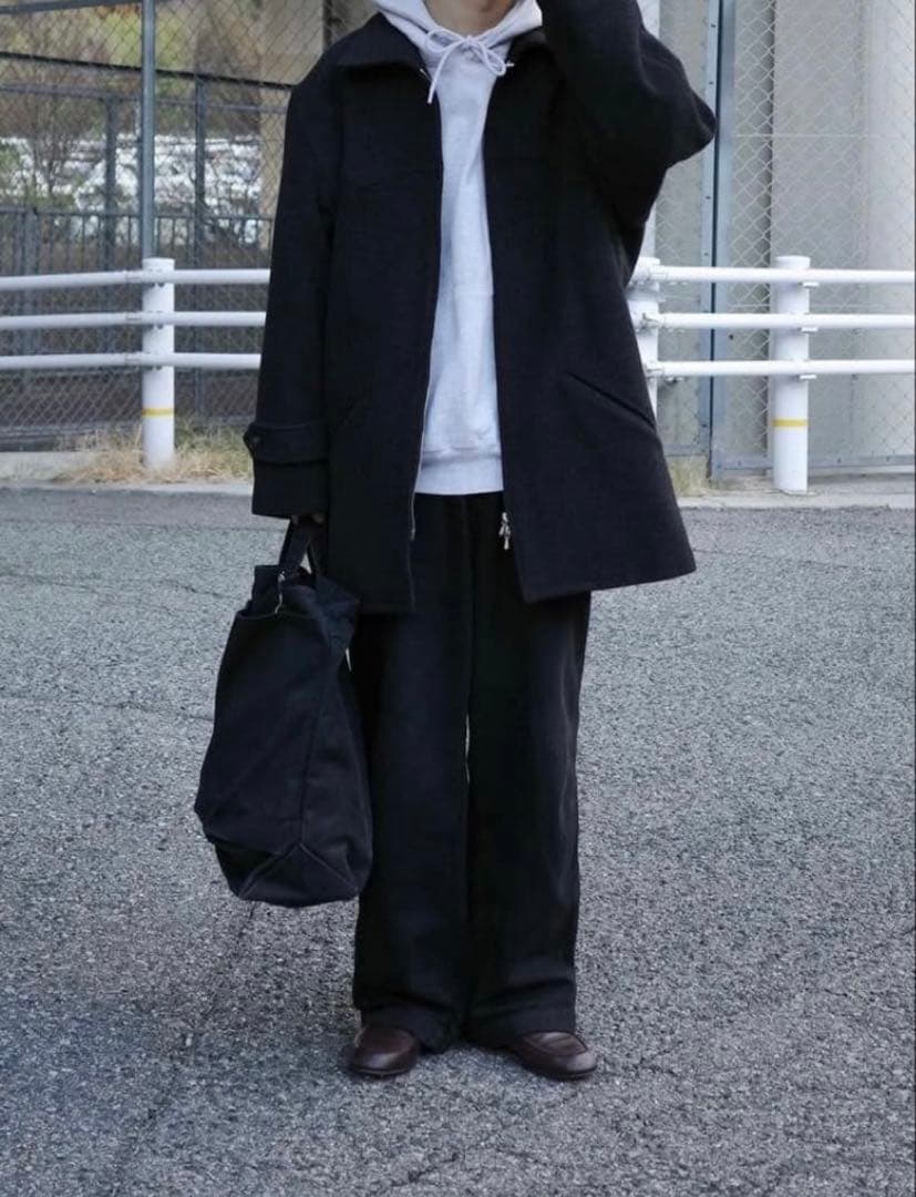 agnes b. アニエスベー ウールジャケット カシミヤ　ジップアップ 1