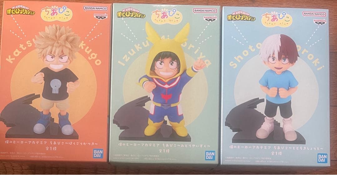 僕のヒーローアカデミア　ちあぴこ　みどりやいずく　フィギュア