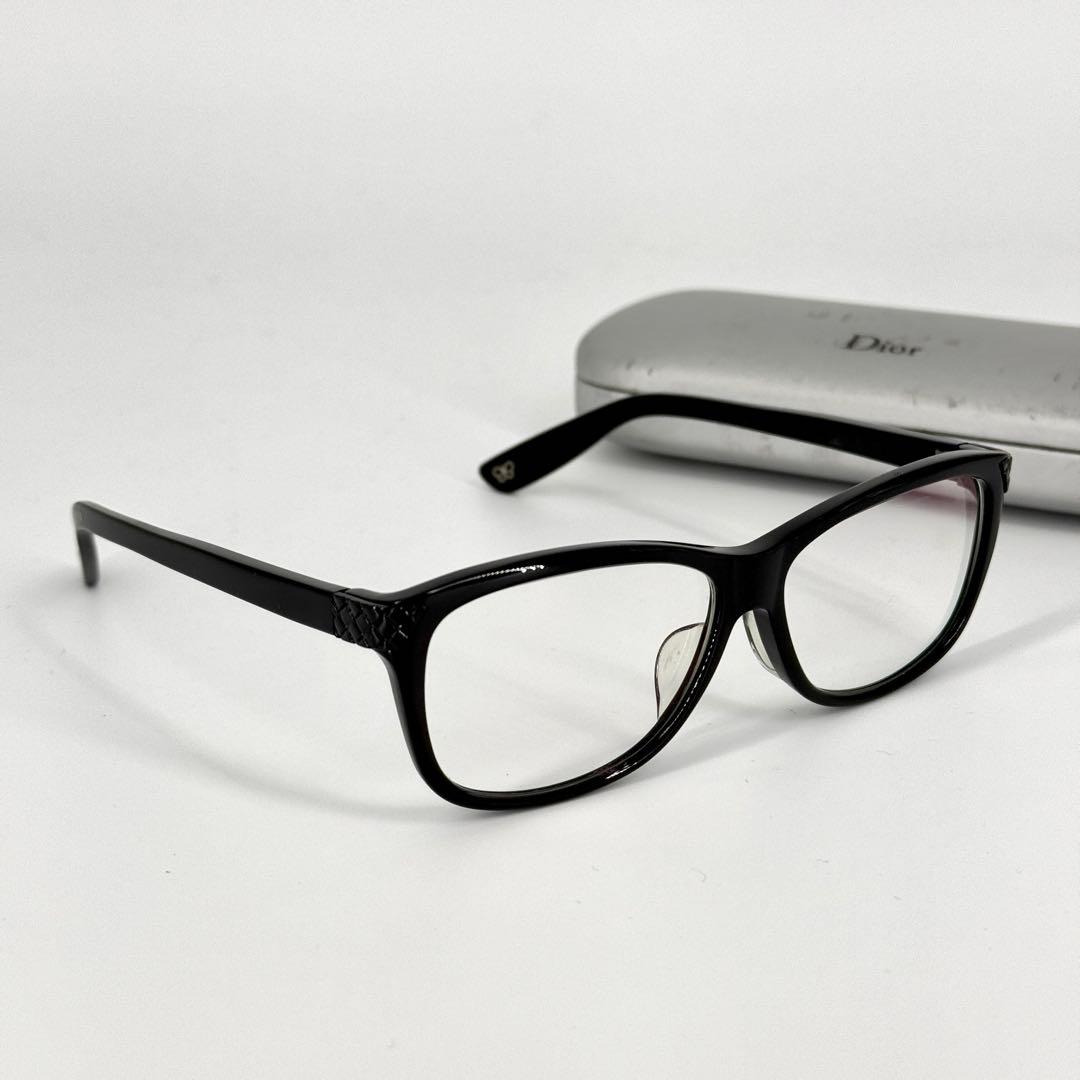 ボッテガヴェネタ サングラス メガネ ブラック バタフライ イントレチャート