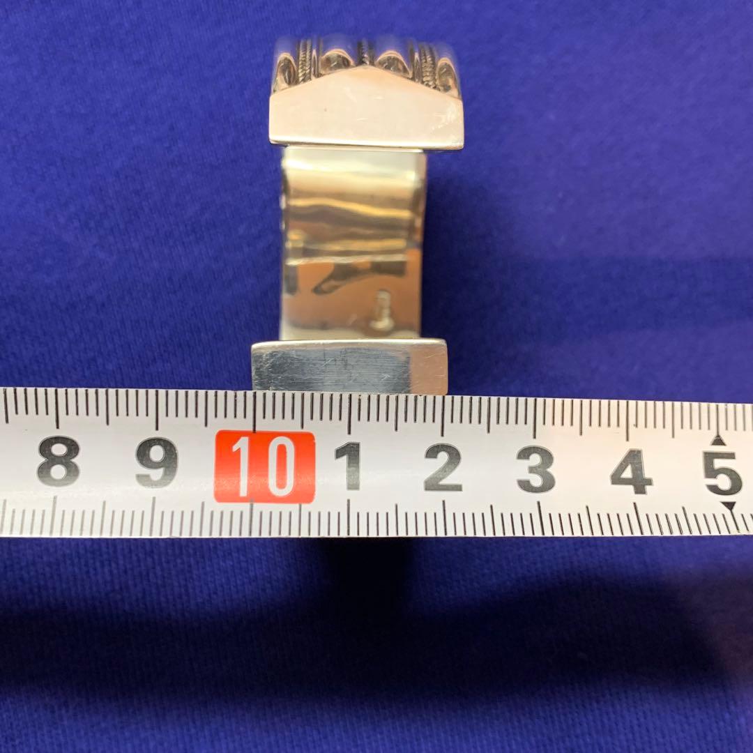 ☆★ silver925 バングル ライン装飾インディアンジュエリー★☆