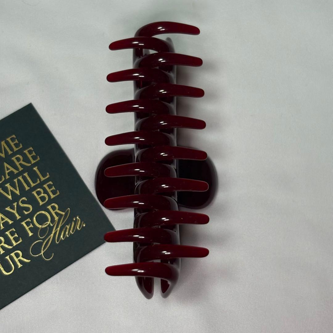 【Undo Hairware】No. 4 Claw クリップ　ボルドー