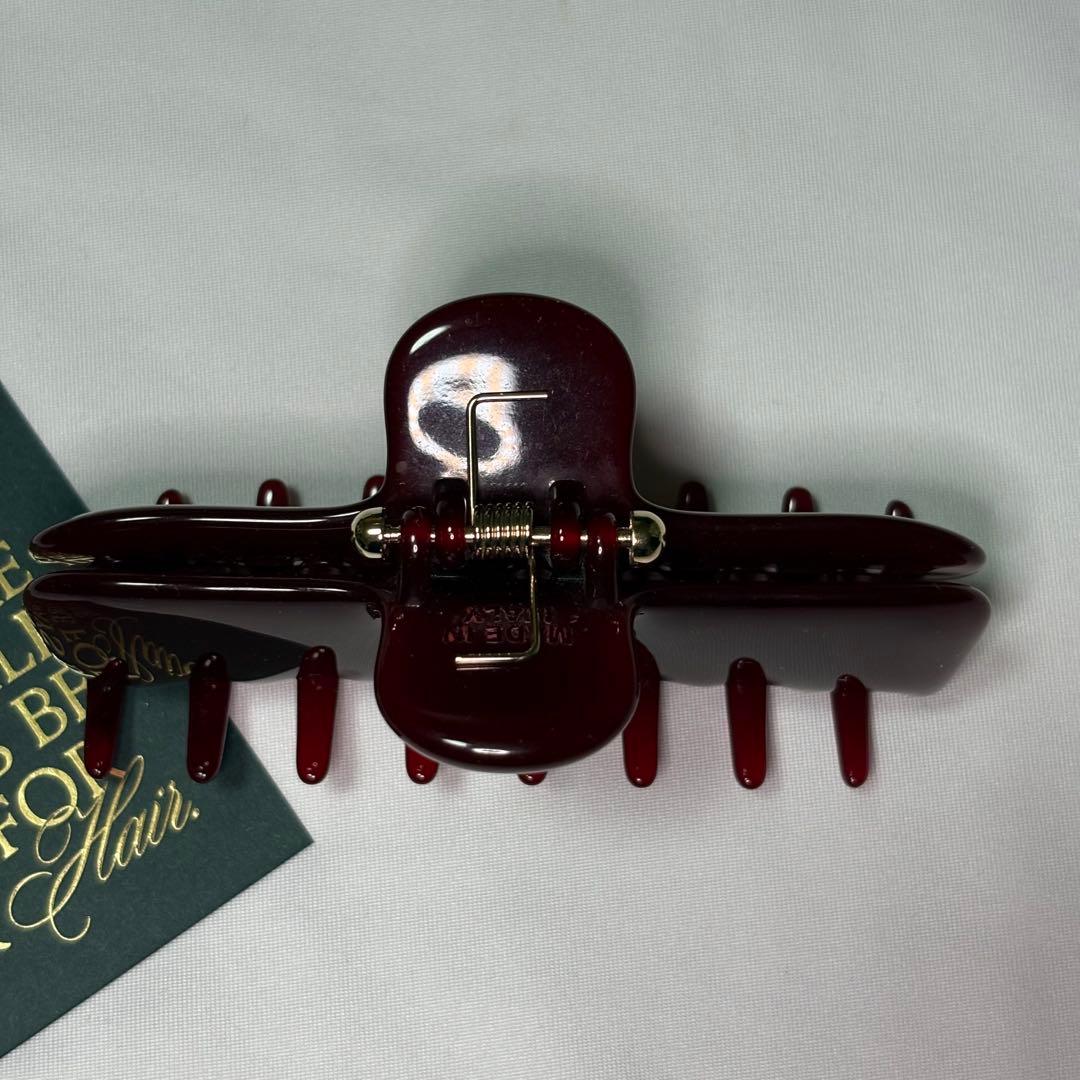 【Undo Hairware】No. 4 Claw クリップ　ボルドー