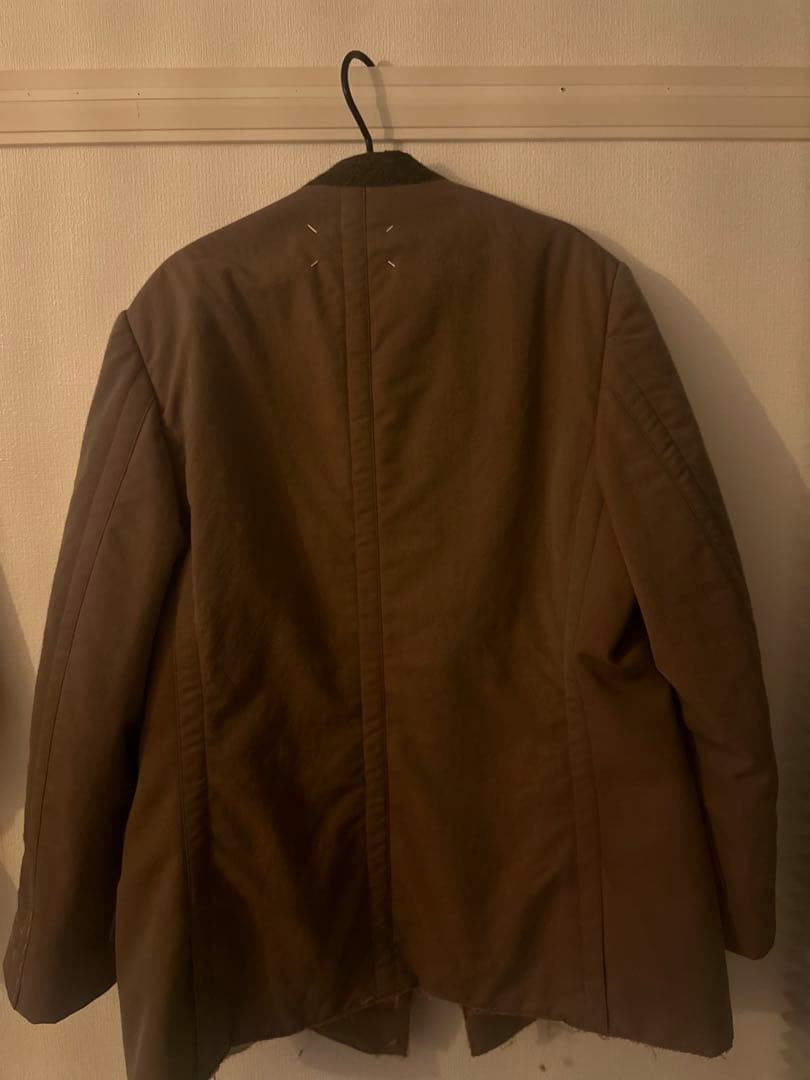 【じゃぱん】メゾンマルジェラ ノーカラージャケット 46