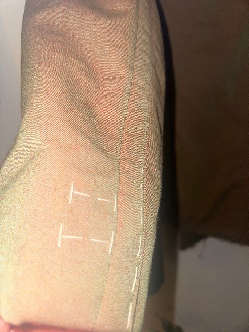 【じゃぱん】メゾンマルジェラ ノーカラージャケット 46