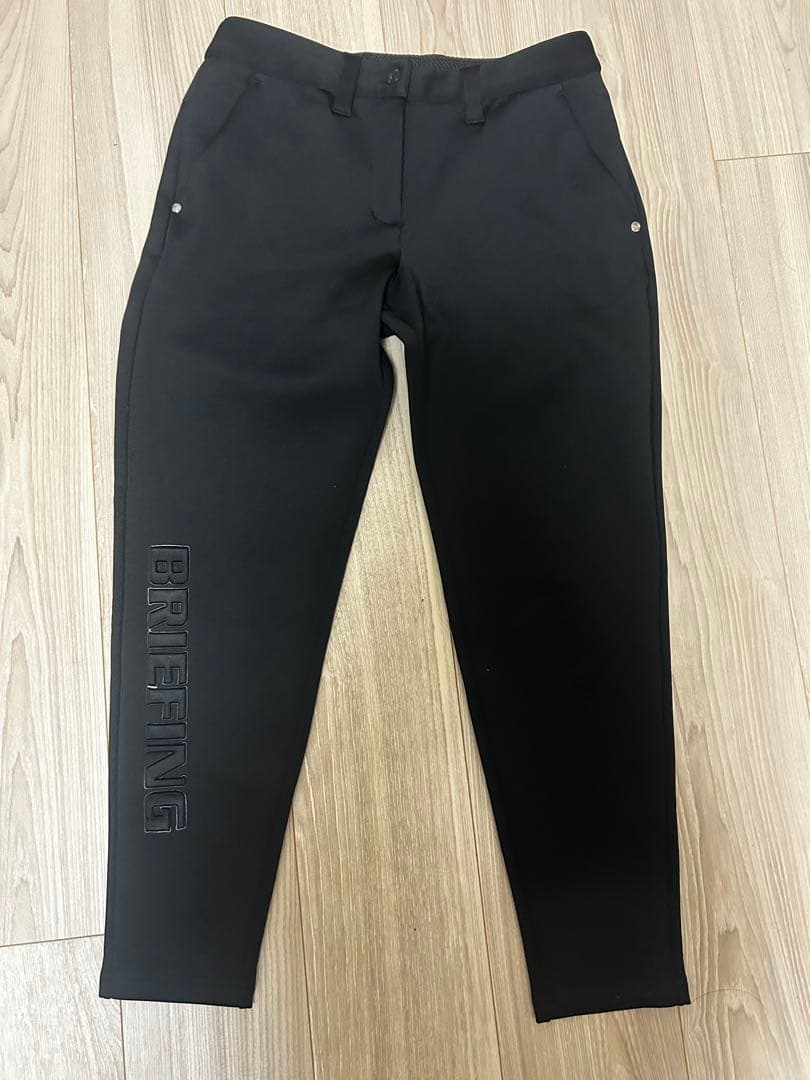 BRIEFING GOLF レディース　3Dロゴ パンツ 黒