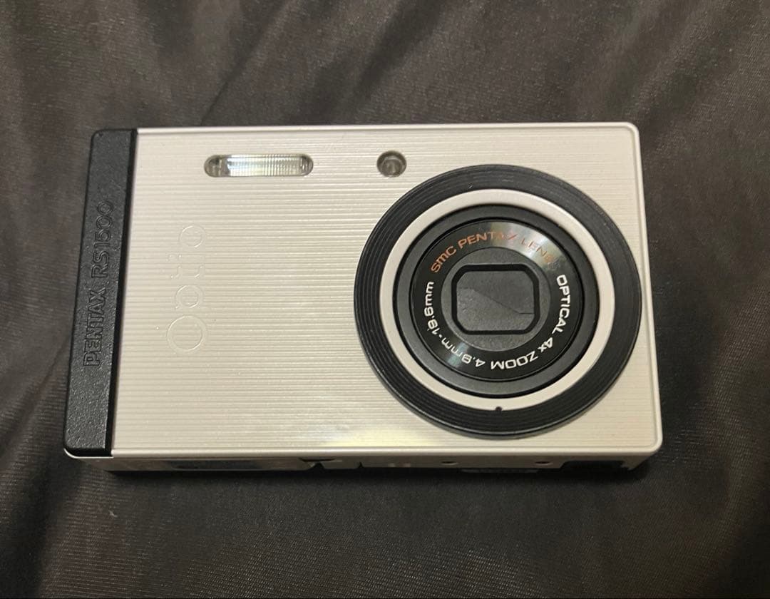 PENTAX Optio RS1500 パールホワイト フルセット 動作確認済み