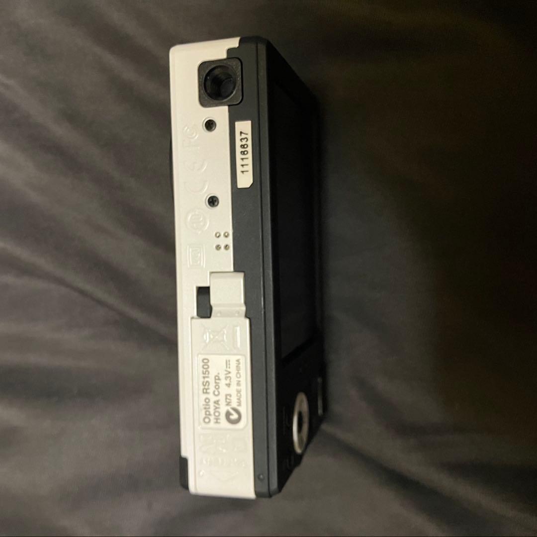 PENTAX Optio RS1500 パールホワイト フルセット 動作確認済み