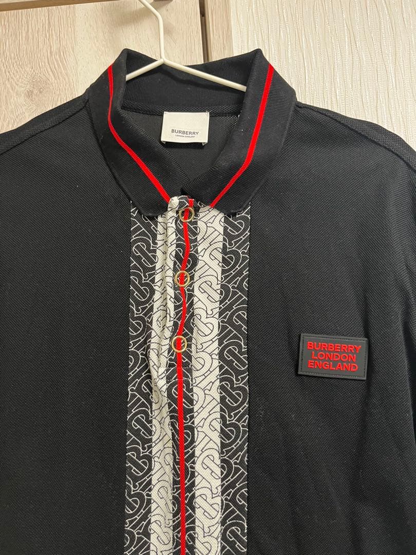 BURBERRY ネイビー ポロシャツ