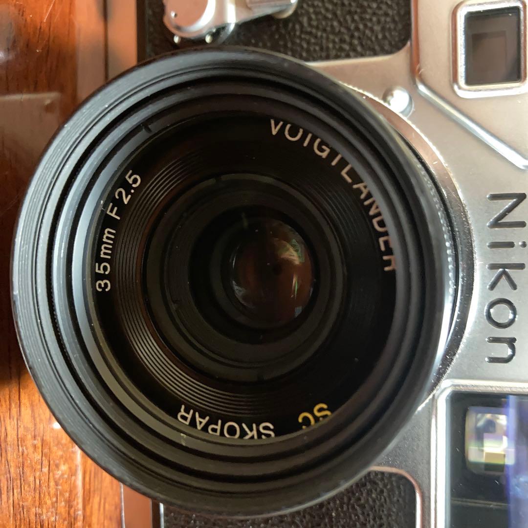 フィルムカメラ NIKON S4 / voigtlander 35mm F2.5