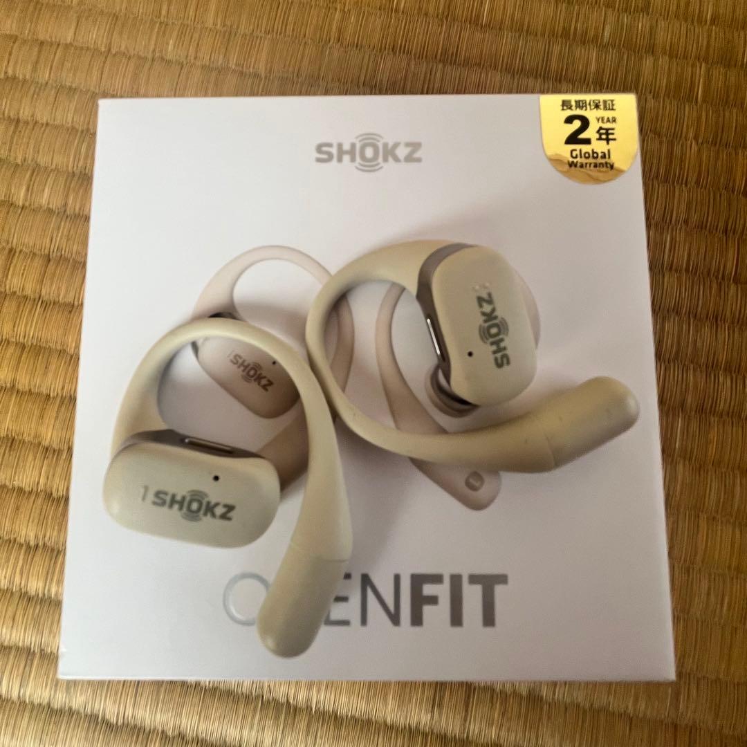 SHOKZ OPENFIT ワイヤレスイヤホン 動作中古品